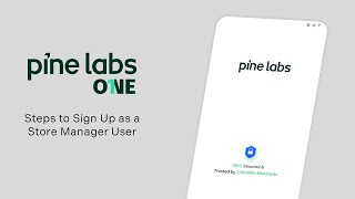 How to Sign Up as a Store Manager on the Pine Labs One app | English