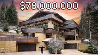 Touring the MOST EXPENSIVE Mega Mansion in Vail, Colorado!