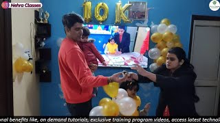 Nehra Classes 10K Subscribers Milestone Live Celebration | 22nd December 2021