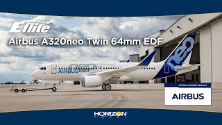 E-flite Airbus A320neo Twin 64mm EDF RC Jet