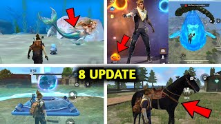 Top 8 Changes in free fire 🔥😳 | Free fire New Update |