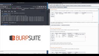 Burpsuite configuration & URL interception