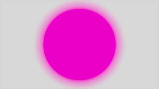 Neon Pink Circle with Chill Music ~ 1 HOUR ~ Relax and Focus