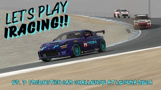 Let's Play Iracing EP7: Production Car Challenge at Laguna Seca