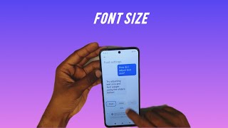 Poco M6 How to increase font size or text size | GSMAN ASHIQUE |