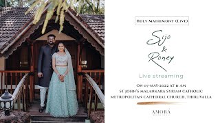Wedding Ceremony Of  SIJO & RONEY    07 May 2022