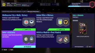 FIFA21 SBC : Marquee Matchup - Inter v Atalanta - Cheapest Solution - NO LOYALTY