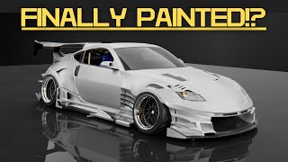 "GUNDAM" Nissan 350Z Finally gets color!