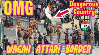 😱 Unbelievable Parade || Flag Down Ceremony || Wagah Attari Border 2025