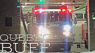 *1 YEAR* Montreal Fire Department (SIM) Pumper 293 (242) responding from station 42 in Cartierville
