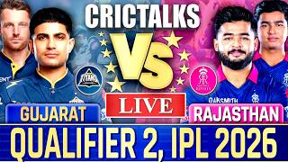 IPL Live: GT Vs RR, Qualifier 2, IPL 2026, Live Match Today Score Commentary Gujarat vs Rajasthan