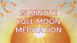 Full Moon Energy Shift | Leo Manifestation Meditation
