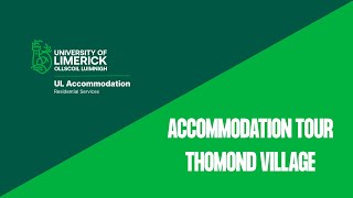 Thomond Village Apartment Tour - UL Accommodation