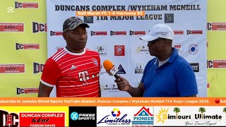 Interview with Salt Marsh and Harmony  Coaches | 1 nil victory