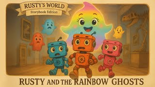 Rusty’s Story Time: The Rainbow Ghost in the Museum! | Read-Along for Kids & Parents | Rusty’s World