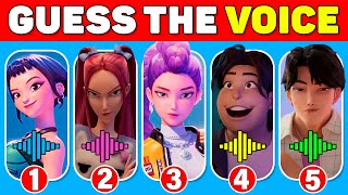 K-POP DEMON HUNTERS. Guess the Characters by Their Voice - Quiz for Fans!