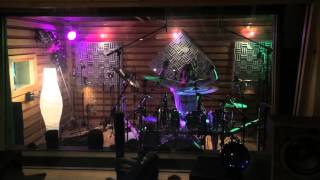 Drum and guitar tracking Rendezvous Point´s debut album