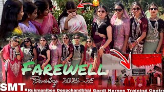 Aadivasi girl's dance video 2025-26// आदिवासी गर्ल्स डांस वीडियो।। Farewell party 🥳 Students indore 