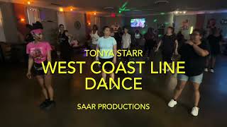 West Coast Line Dance ⭐️ Tuesday Beginners Class @ Tap That Ash ⭐️Taught: Tonya Starr 