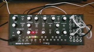 Moog Mother 32 patch