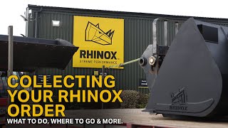 COLLECTING YOUR ORDER from Rhinox UK - Where to go, What you need etc.