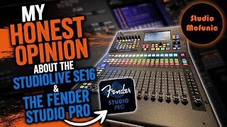 My Honest Opinion About the StudioLive SE16 & the Fender Studio Pro  #studiolive #fender