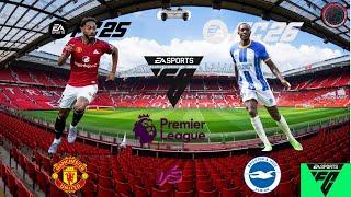 MANCHESTER UNITED vs BRIGHTON ⚽ Premier League | FC26 PS5 Simulation | Old Trafford Showdown 🔥