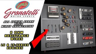 Granatelli Motor Sports | All Series Spark Plug Wires Showcasing | 0 ohm Resistance Wires