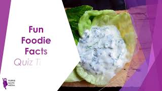 Fun Foodie Facts Quiz Time: Salad Dressing