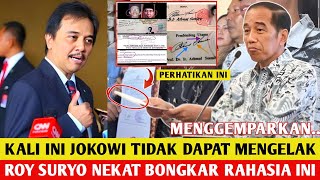 Menggemparkan.! Kali Ini Jokowi Tidak Dapat Mengelak Lagi, Roy Suryo Ternyata Siapkan Rencana Ini