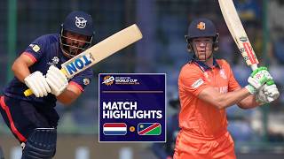 Netherlands vs Namibia Highlights, T20 World Cup 2026: Netherlands off the mark with big win