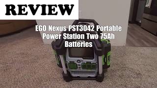 EGO PST3042 Nexus Power Station Review: Indoor & Outdoor Power (2x7.5Ah) - Worth It? 2026