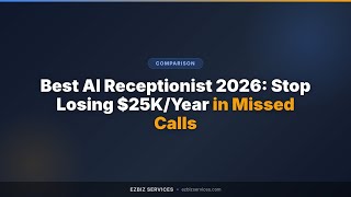 Best AI Receptionist 2026: Stop Losing $25K/Year in Missed Calls
