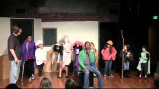 Erika Duran Improv at the La connection comedy theatre with Kent Skov
