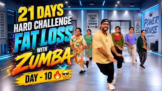 21 DAYS HARD CHALLENGE  FAT LOSS WITH ZUMBA (DAY -10 )|| Niteesh || Mayuri Dance & Fitness Academy||