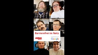 Trailer zur Videokampagne "Barrierefrei im Netz - mach' mit!"