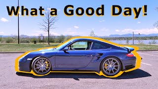 Spending the day taking photos, video AND driving (and enjoying) my Porsche 911 997 Turbo   #shorts