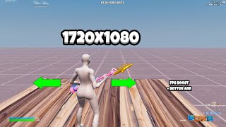 Free Building On 1720x1080 Stretch Res ( FPS Boost + Better aim)