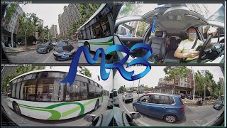MRB H.265 1080P full frame DVR (COMPRESSED video) with 179° 1080p camera(original video available)