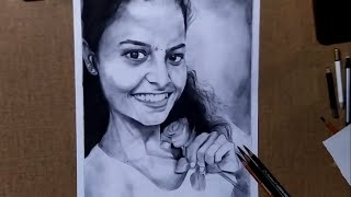 Commissioned artwork. Commissioned portrait drawing.