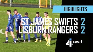 St James Swifts 2 - 2 (PEN) Lisburn Rangers - 25 Oct 25