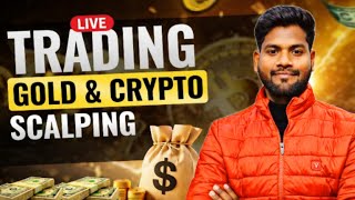 "LIVE Gold Scalping |+ Entry Exit Guide" |#trading #xauusd #btc