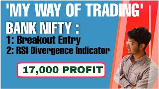 17K Profit | അടിപൊളി Indicator | Bank Nifty Options Trading Malayalam