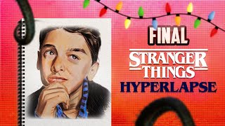 Drawing Will From "Stranger Things"- FINAL Hyperlapse