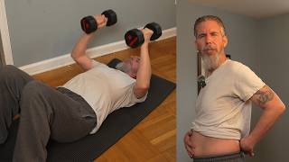 My First Workout in ~30 Years -  Dumbbells / Resistance Training & Maintenance / Low-carb Diet