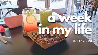 vlog | a week in my life (july 17-23)