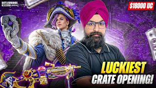 😍 Malus Majesty Ultimate Set & Upgradable M249 Crate Opening #aslasardar #bgmilive #crateopening
