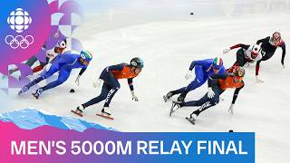 Men's 5000m short track relay final ft Canada, Netherlands, Italy, South Korea | Milano Cortina 2026