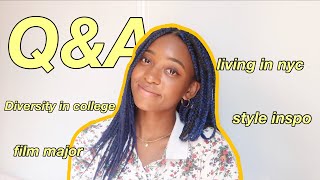 living in nyc, diversity at nyu, being a film major: q&a
