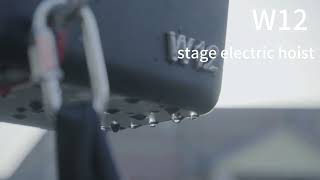 Outdoor waterproof test for stage electric hoist#stageequipment #light
